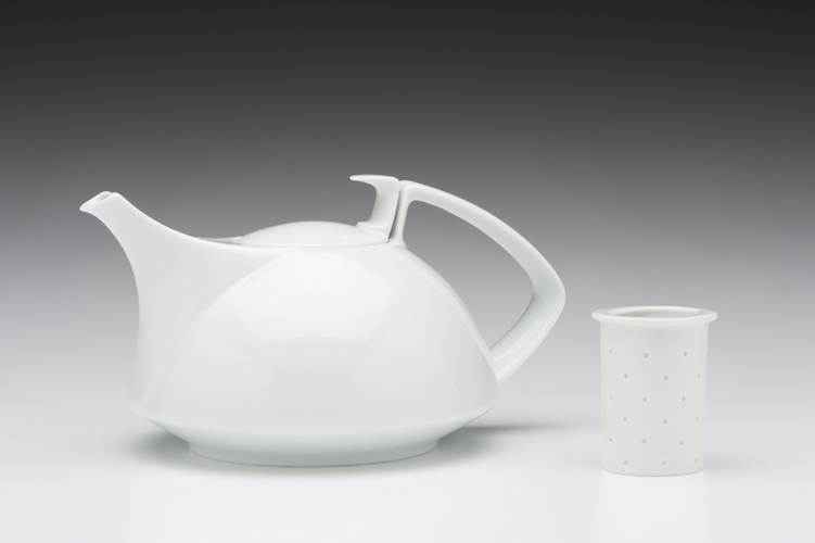 Walter Gropius (German, 1883-1969)/ Rosenthal (Germany) “TAC Teapot”