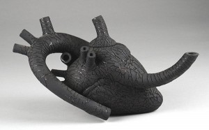 Richard Notkin "Heart Teapot: Hiroshima"