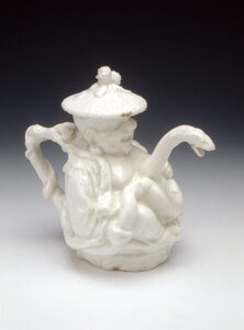 Chelsea Porcelain, Chinaman Teapot