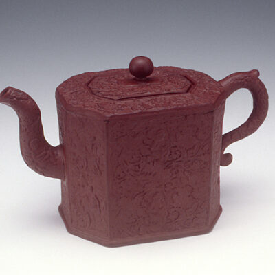Staffordshire, Redware Teapot