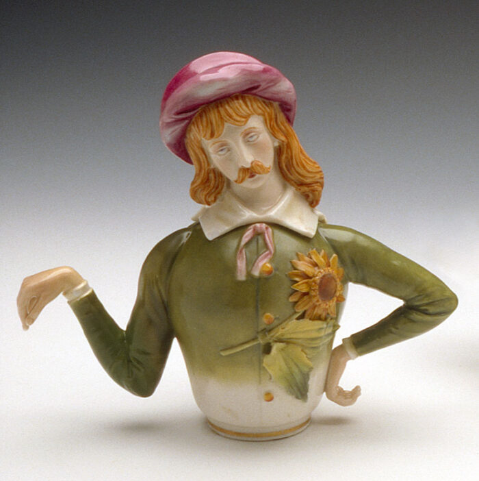 Royal Worcester, Aesthetic Teapot, Oscar Wilde