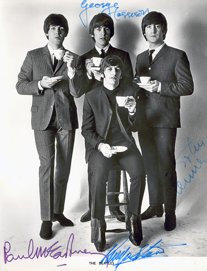 The Beatles publicity photo