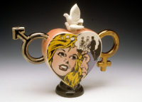 Paul Cardew, ceramic, Romance Teapot