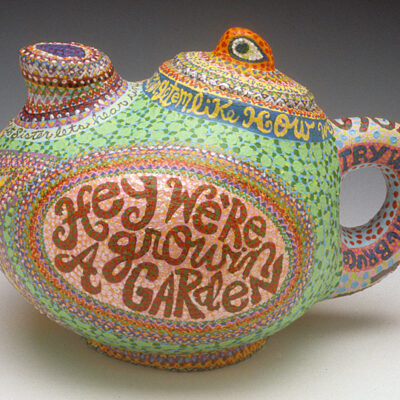 Bruce Burris Painted Teapot