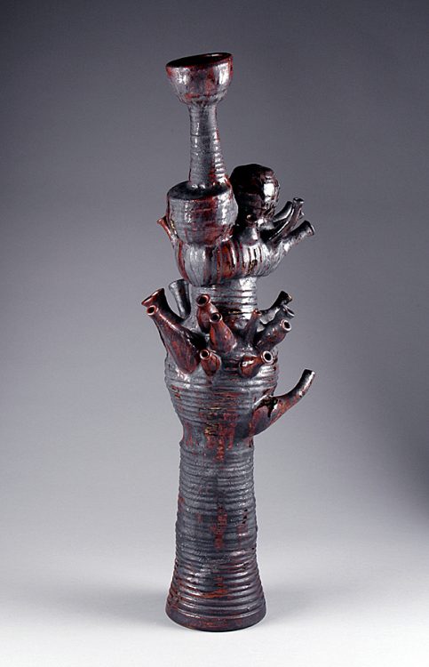 Kenneth Price Multi-Spouted Vessel