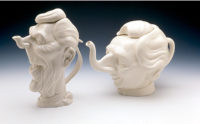 Luck & Flaw, Ronald Reagan Teapot, Margaret Thatcher Teapot