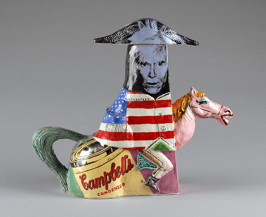 Noi Volkov, "Andy and Marilyn Teapot" 2002.