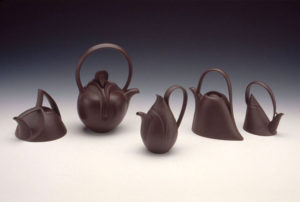 Gerald Gulotta, Five Teapots.