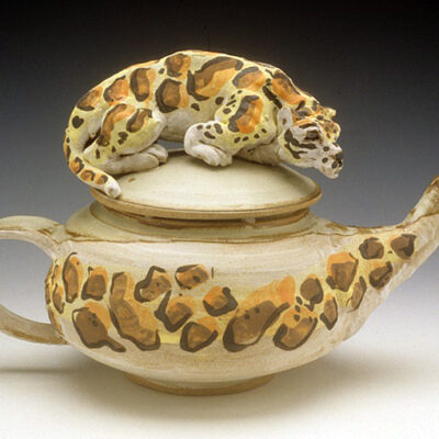Patricia Simons, Clouded Leopard Teapot