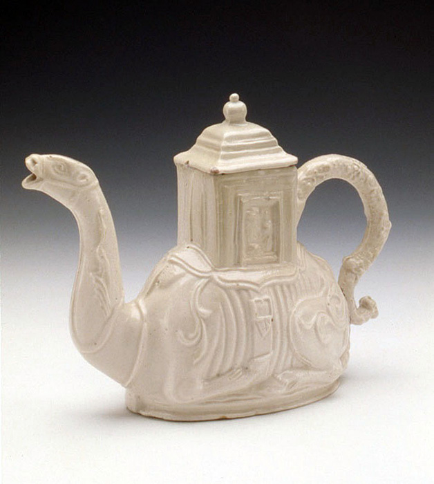 Staffordshire Camel Teapot