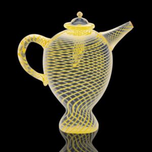 Tagliapietra, glass teapot