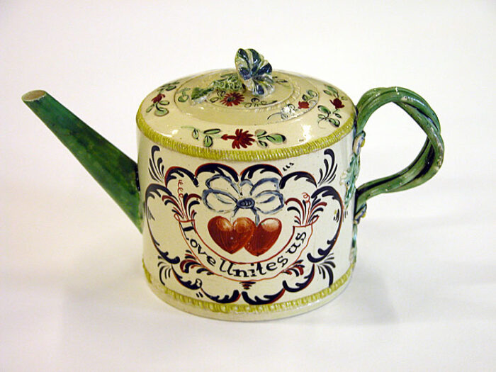 William Greatbatch, Creamware Teapot