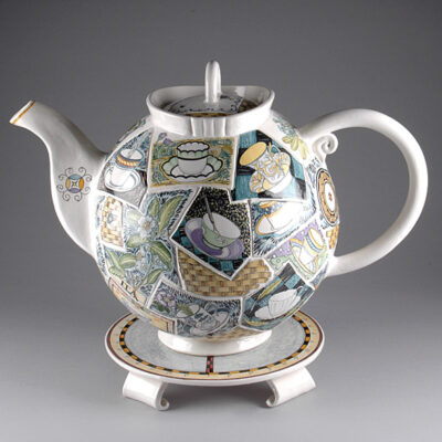 Connie Kiener, Teapot and Stand