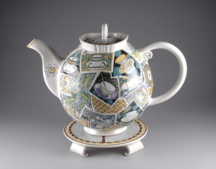 Connie Kiener, Teapot and Stand