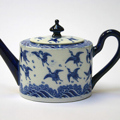 Minton Japanese Crane teapot
