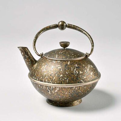 James Binnion, Mokume Gane Teapot, 1998.