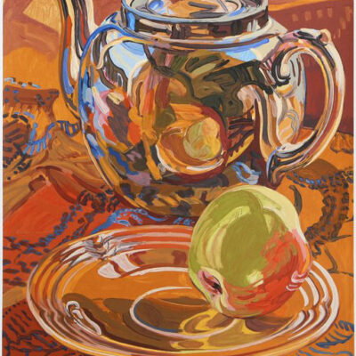 Janet Fish, Teapot and Apple