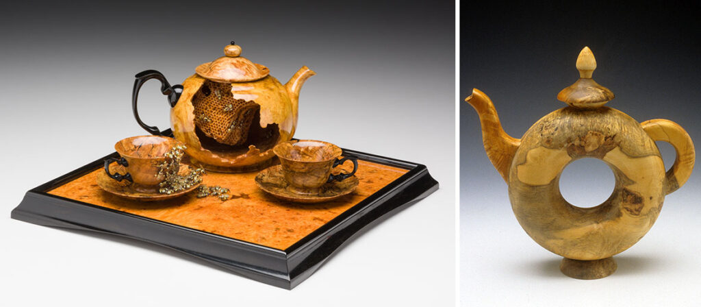 Kamm Teapot Foundation Wooded teapots - Mangiafico, Pinto, Presson