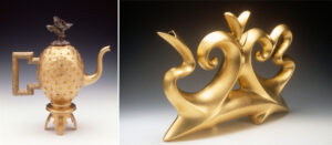 Adrian Saxe and Michael Sherrill Ceramic Teapots