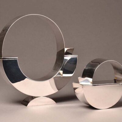 Francesco Iovanna, Cleto Munari, Silver Set, 2002.