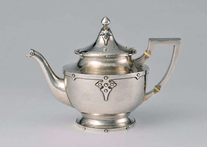 Shreve & Co. Teapot, silver, c. 1906-1910.